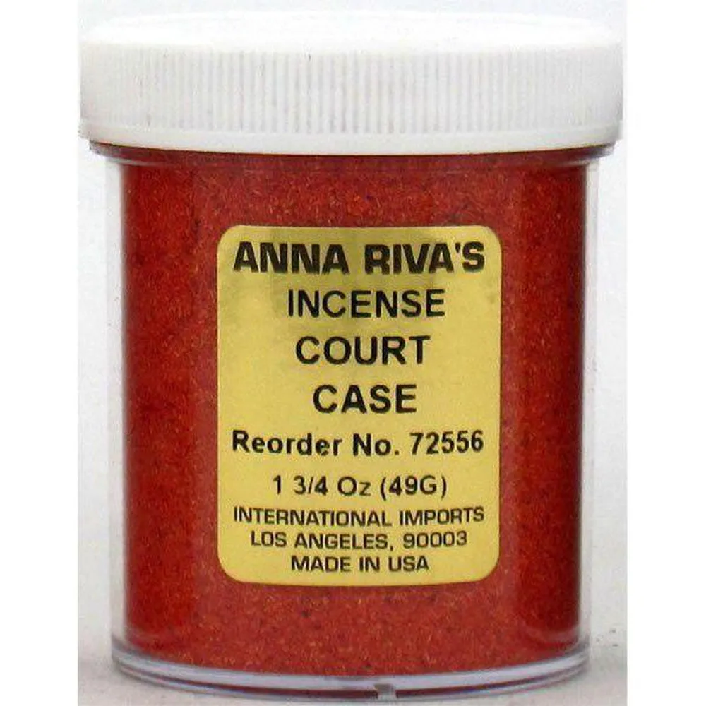 1 3/4 oz Anna Riva Incense Powder - Court Case