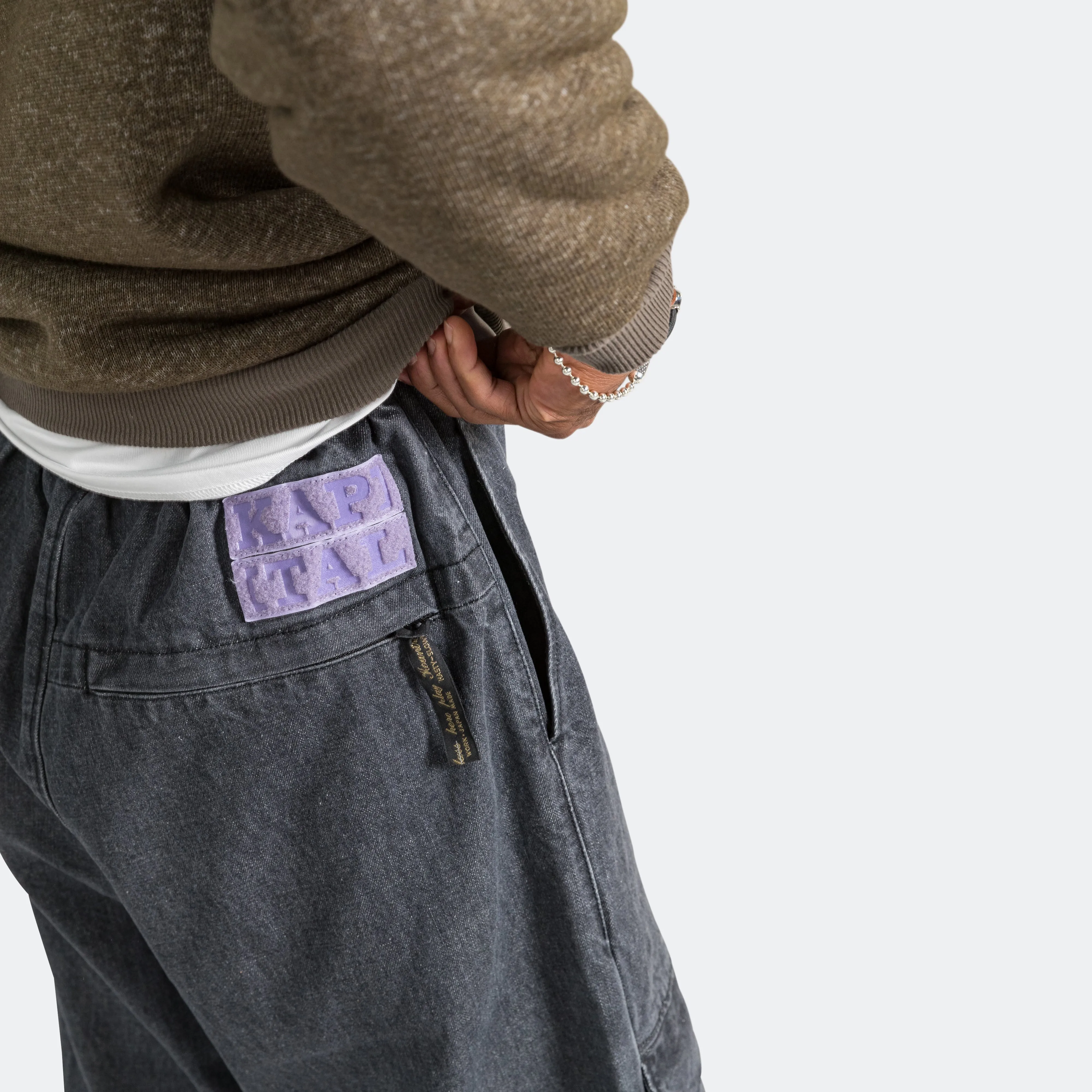 14ox BLKxECR Denim NOUVELLE Shuttle Pants