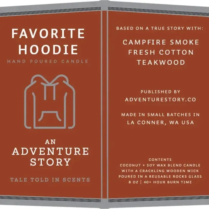 Adventure Story - Favorite Hoodie Candle