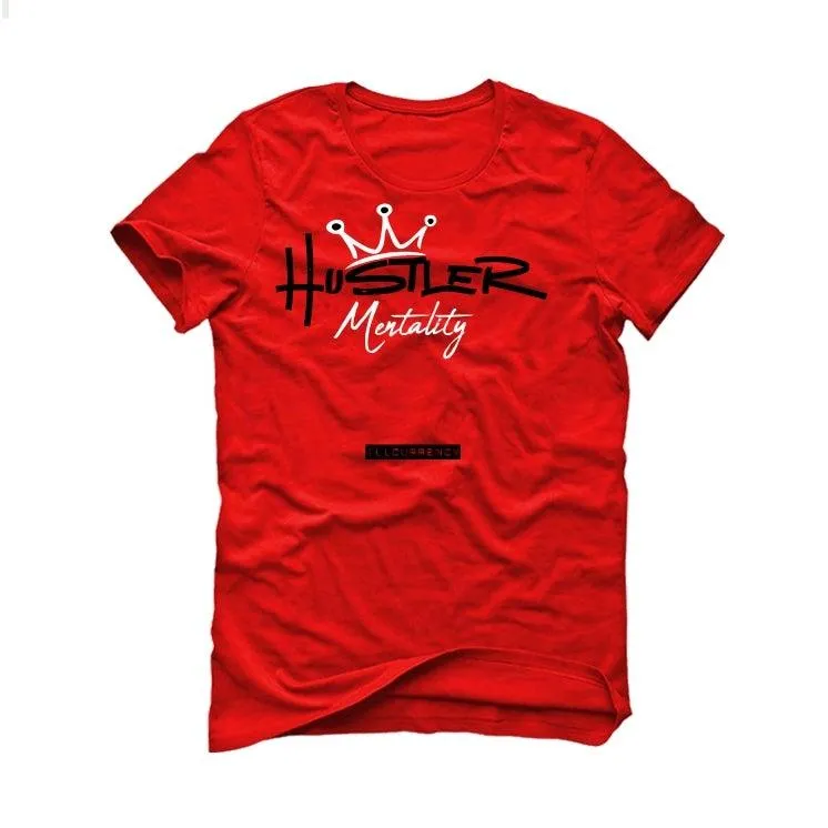 Air Jordan 5 Raging Bull Red T-Shirt (Hustler Mentality)