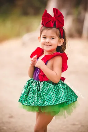 Ariel Luxury Skirted Tutu Romper