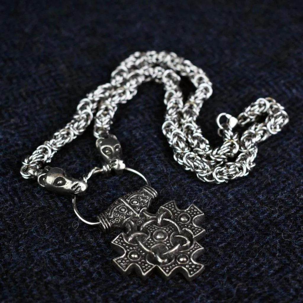 Asgard Hiddensee Pendant on Dragon Chain