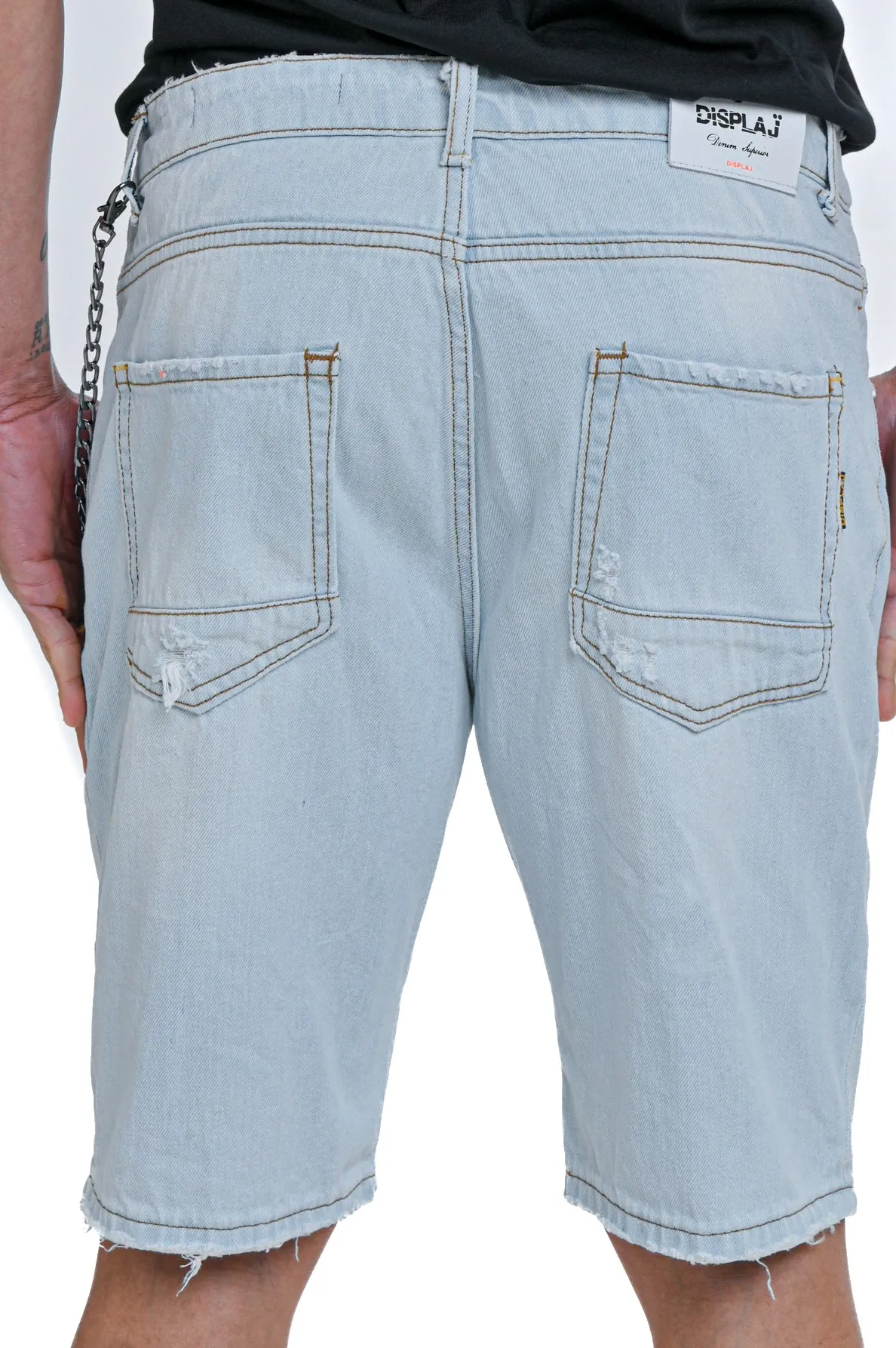 Bermuda in denim regular New Wolf LK1