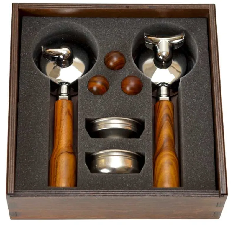 Bezzera BOX W/E61 FILTER-HOLDERS 1/2 CUPS AND 3 WOODEN KNOBS