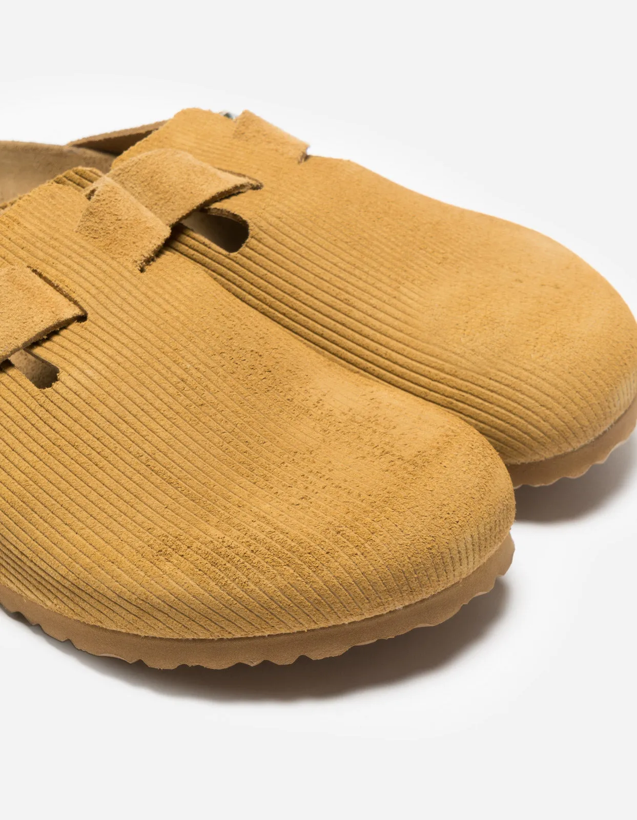 Birkenstock Boston Suede Embossed Cork