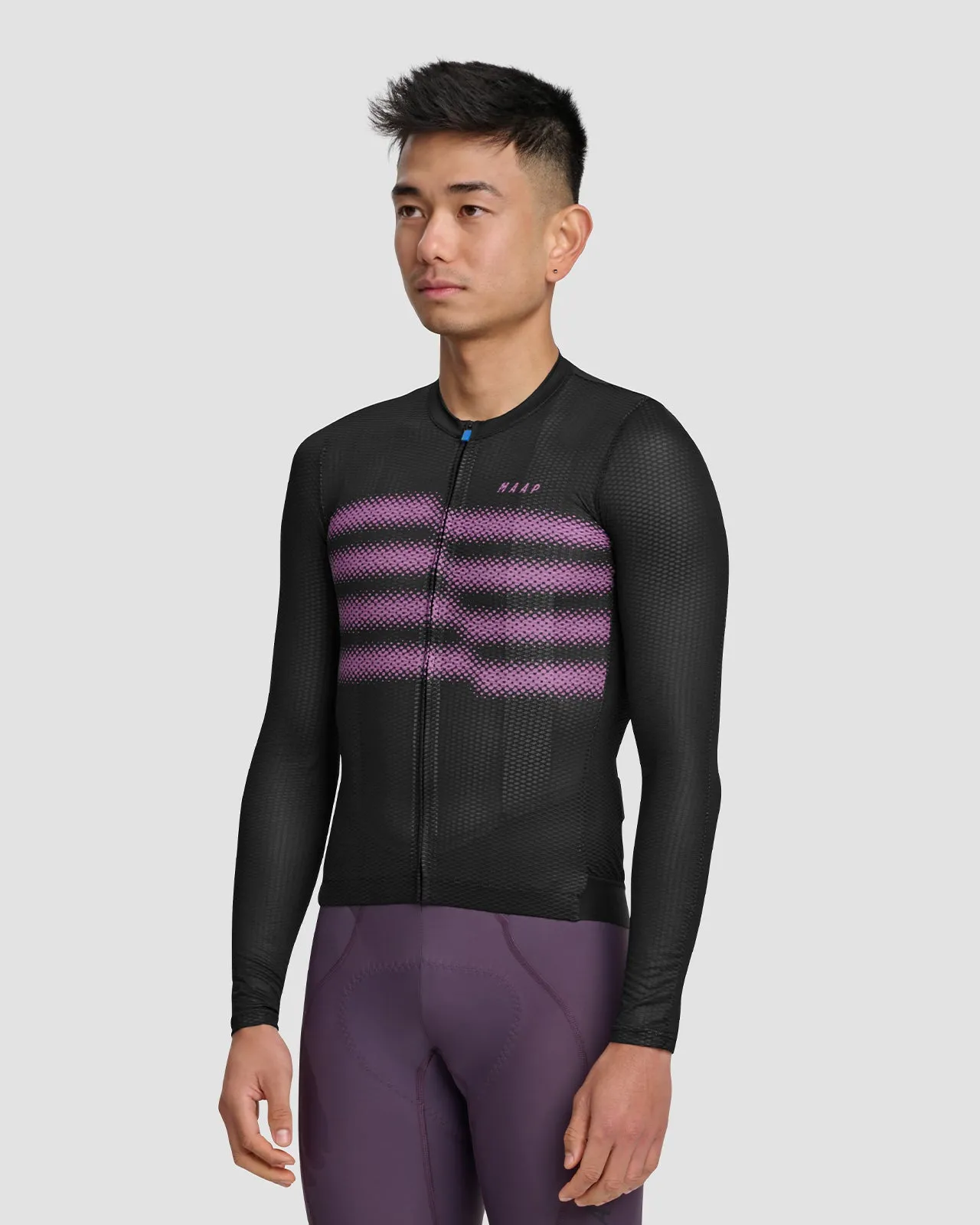 Blurred Out Ultralight Pro LS Jersey