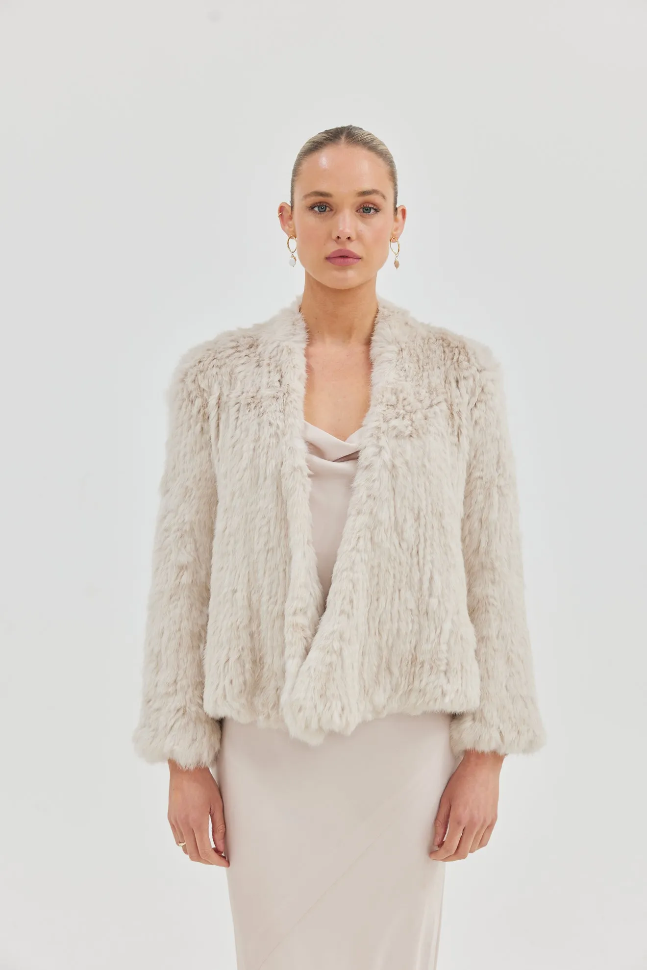 Bridal Valencia Jacket - Stone