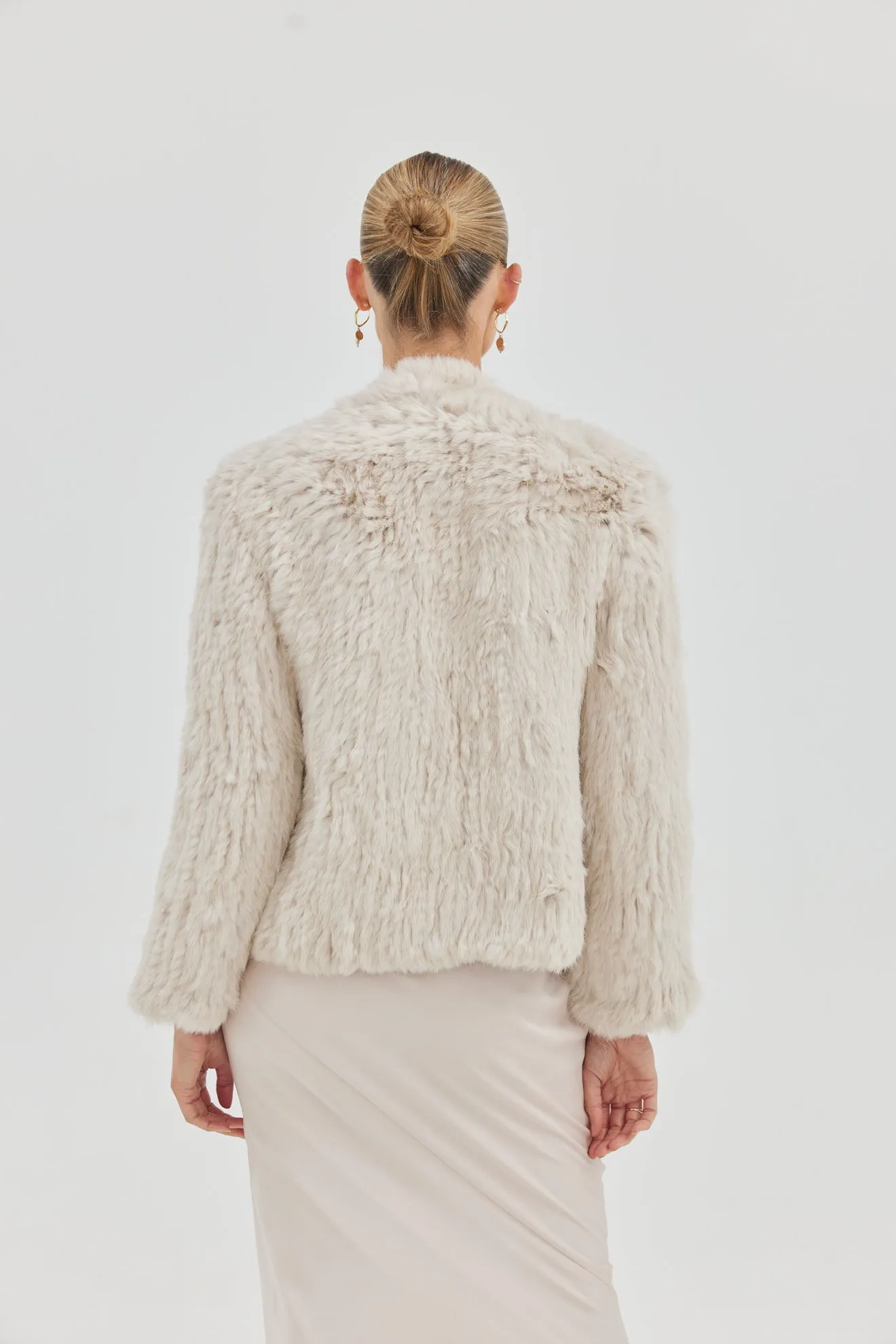 Bridal Valencia Jacket - Stone