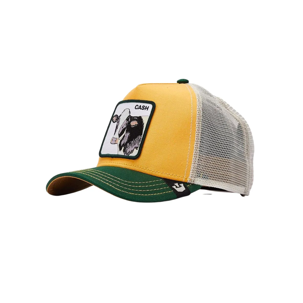 Cappello Uomo Goorin Bros. Trucker Cash Mucca Giallo