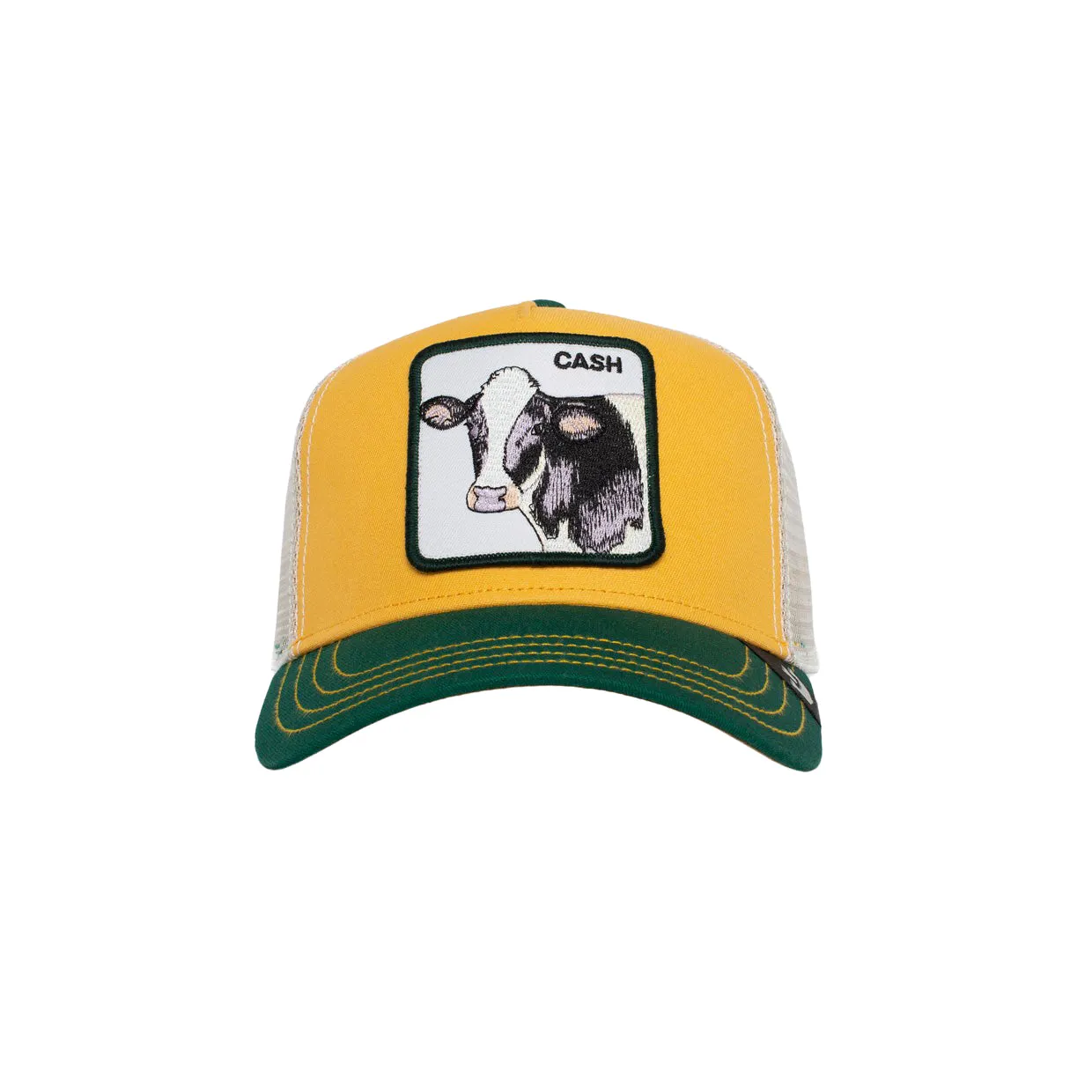 Cappello Uomo Goorin Bros. Trucker Cash Mucca Giallo