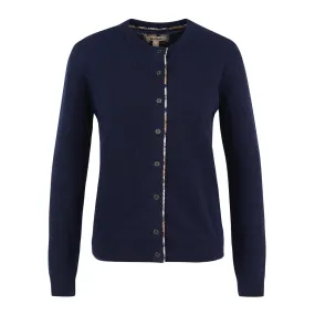 Cardigan Donna Barbour Pendle Blu