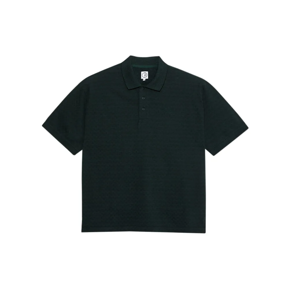 Check Surf Polo Shirt (Teal)