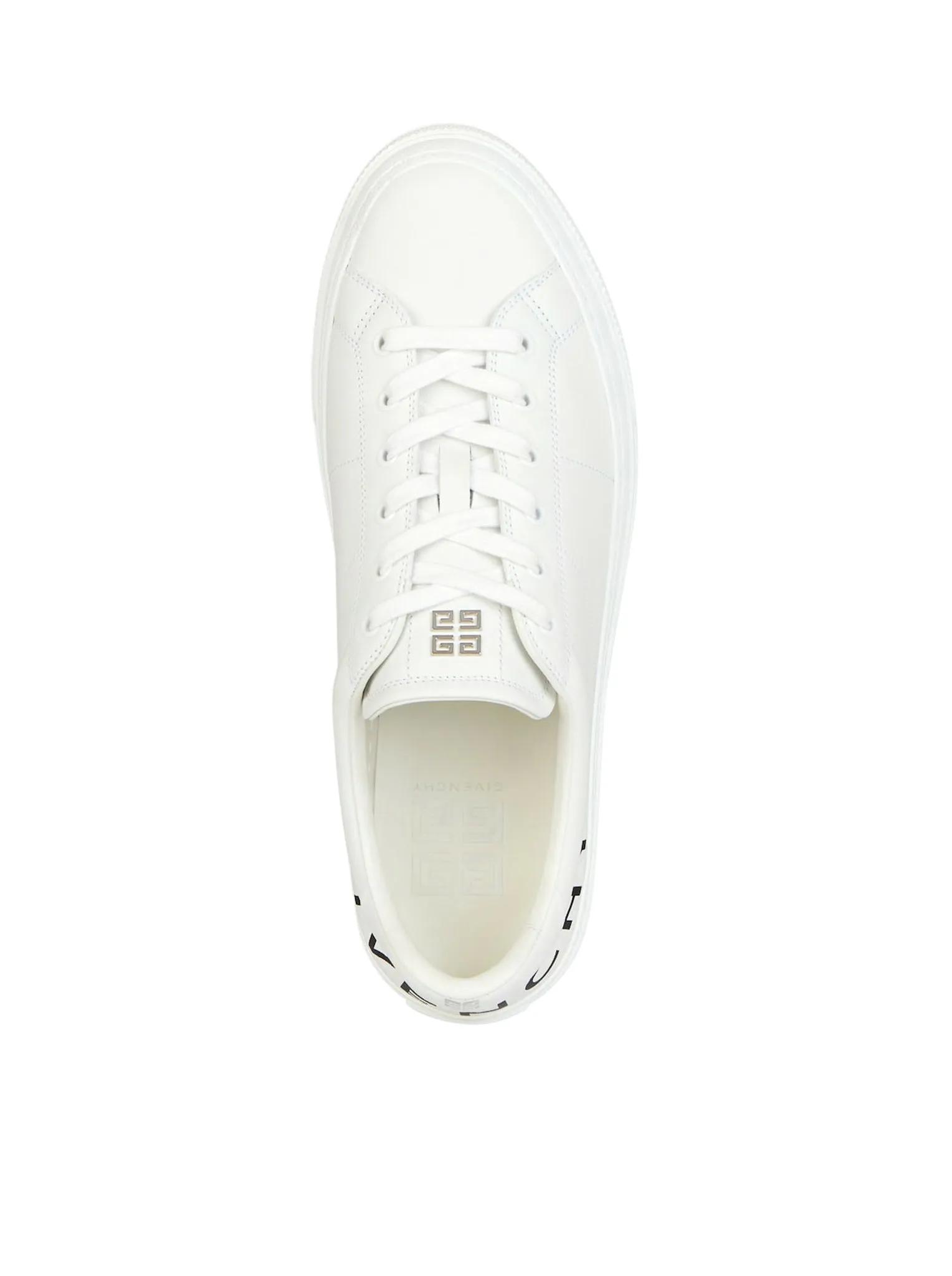 City Sport sneaker in leather with printed GIVENCHY logo