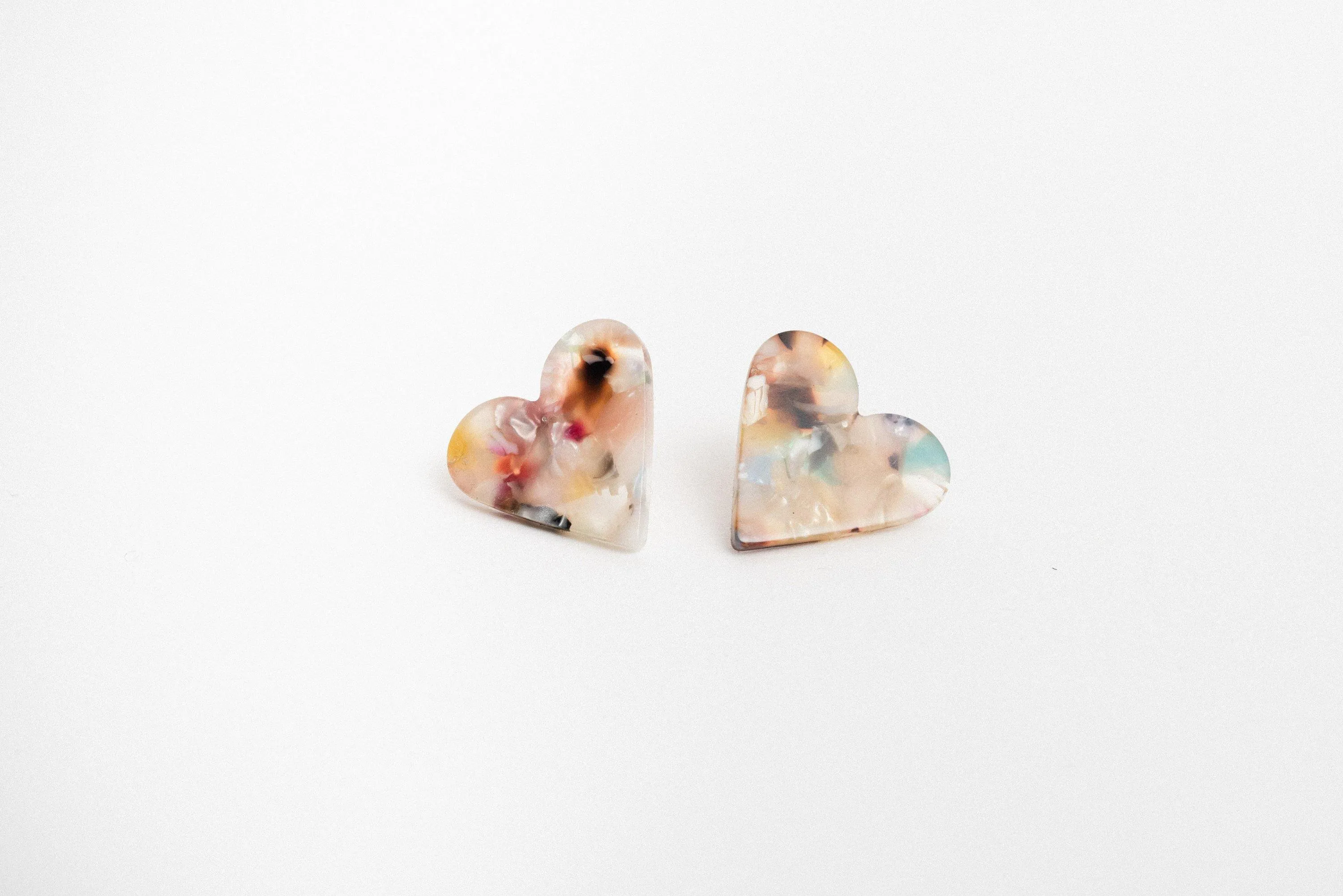 Dainty Heart Earrings