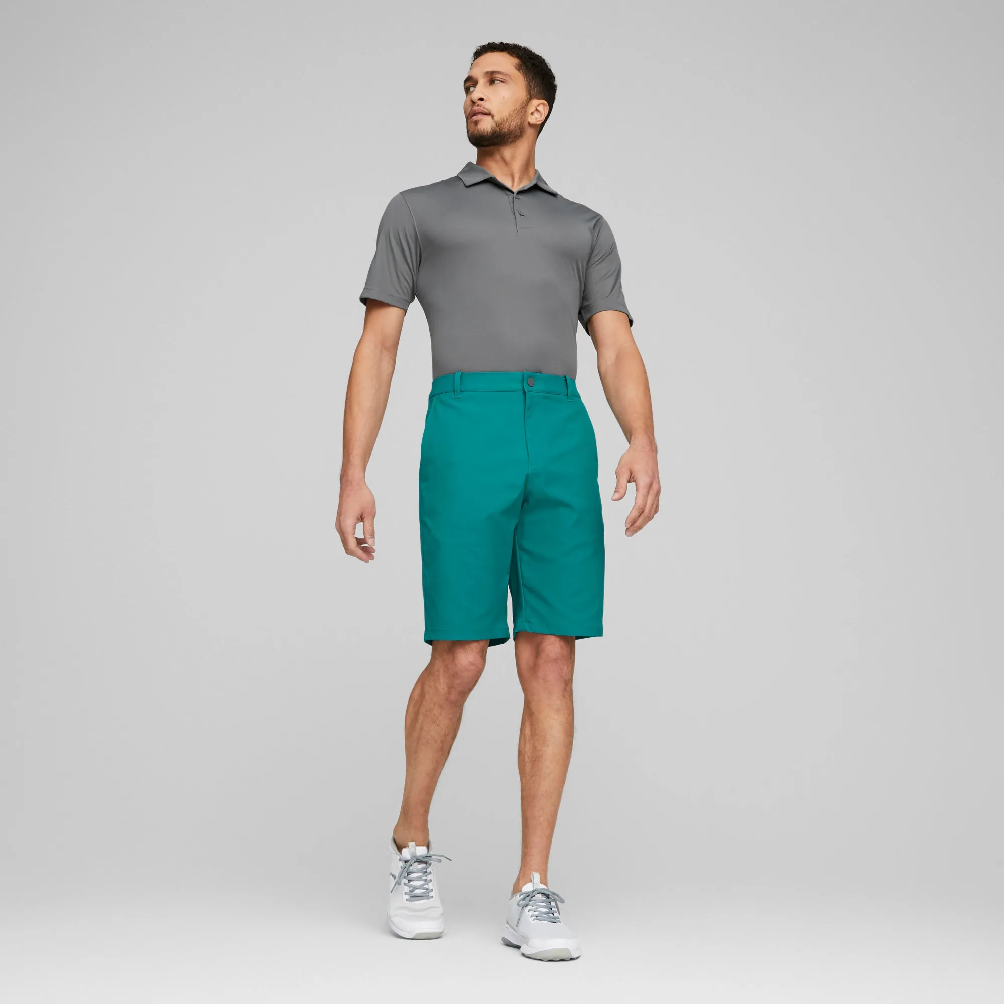 Dealer 10" Golf Shorts | Green Lagoon