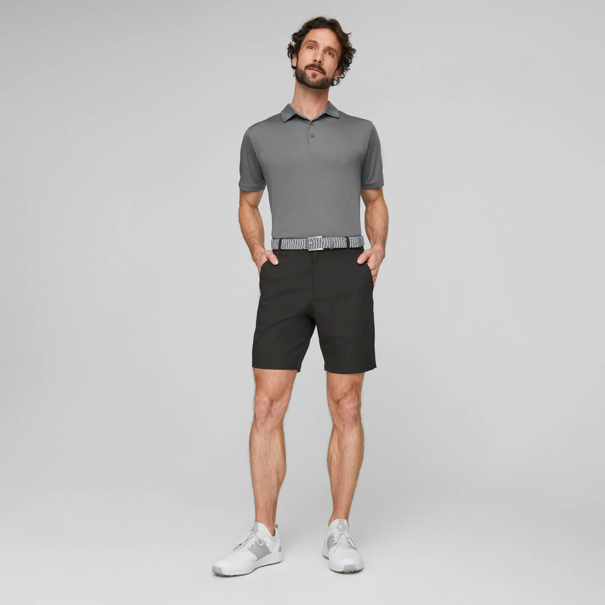 Dealer 8 Golf Shorts | Puma Black