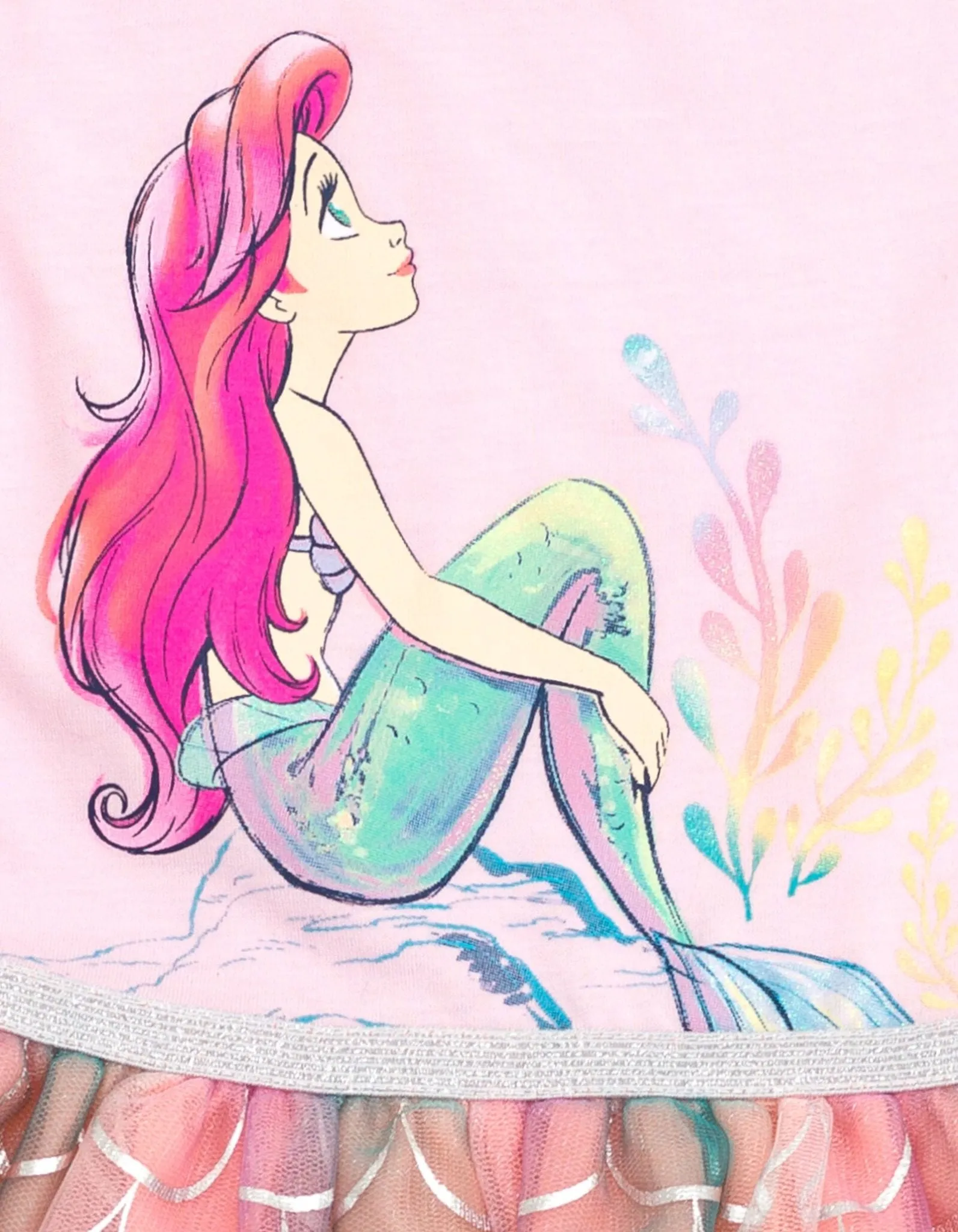 Disney Little Mermaid Princess Ariel Tulle Dress