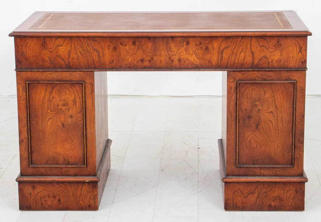 Edwardian Mahogany Partner's Desk