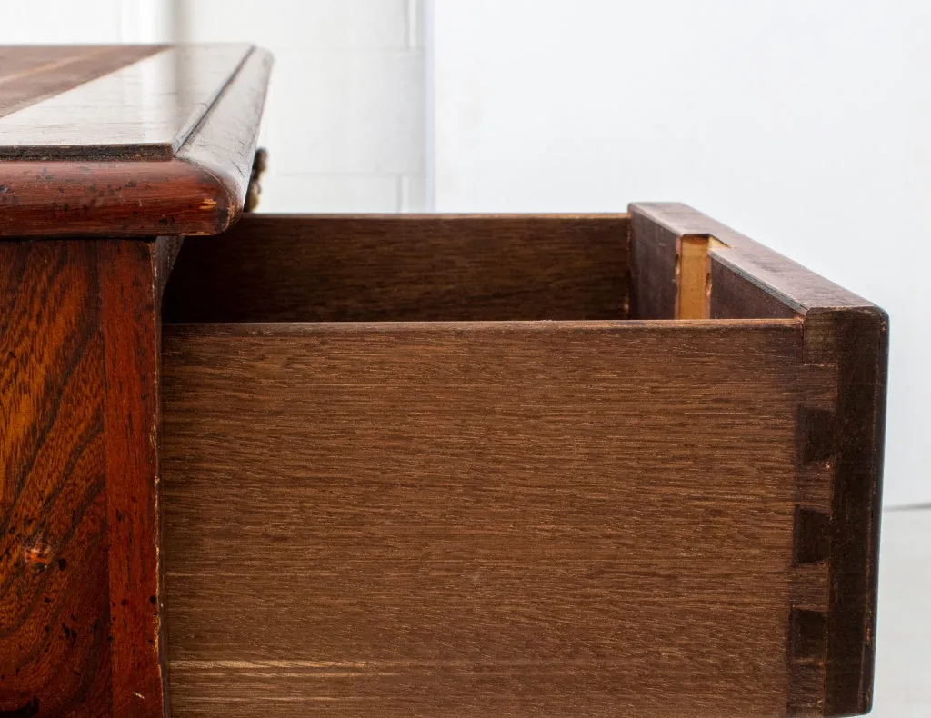 Edwardian Mahogany Partner's Desk