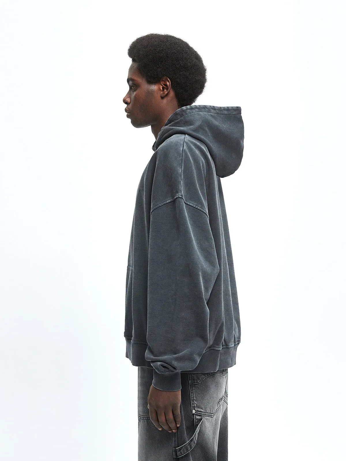 ESSENTIAL HOODIE - VINTAGE GREY