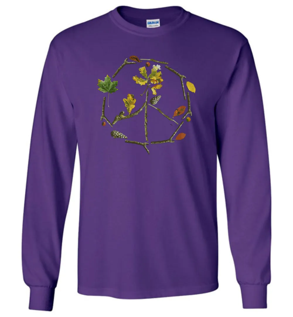 Fall Leaves Long Sleeve T-Shirts