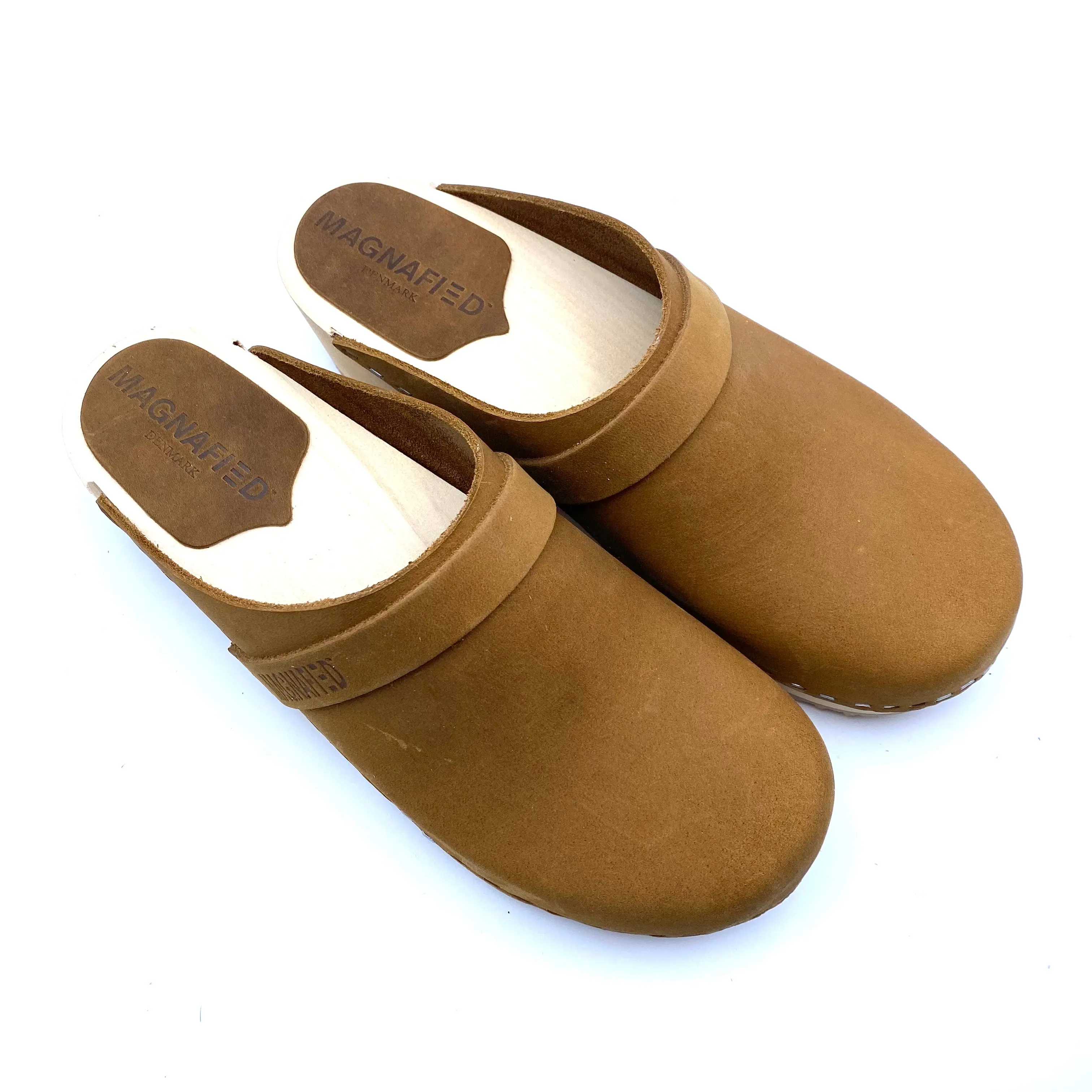 Freja Clogs | Cowboy Brown Nubuck