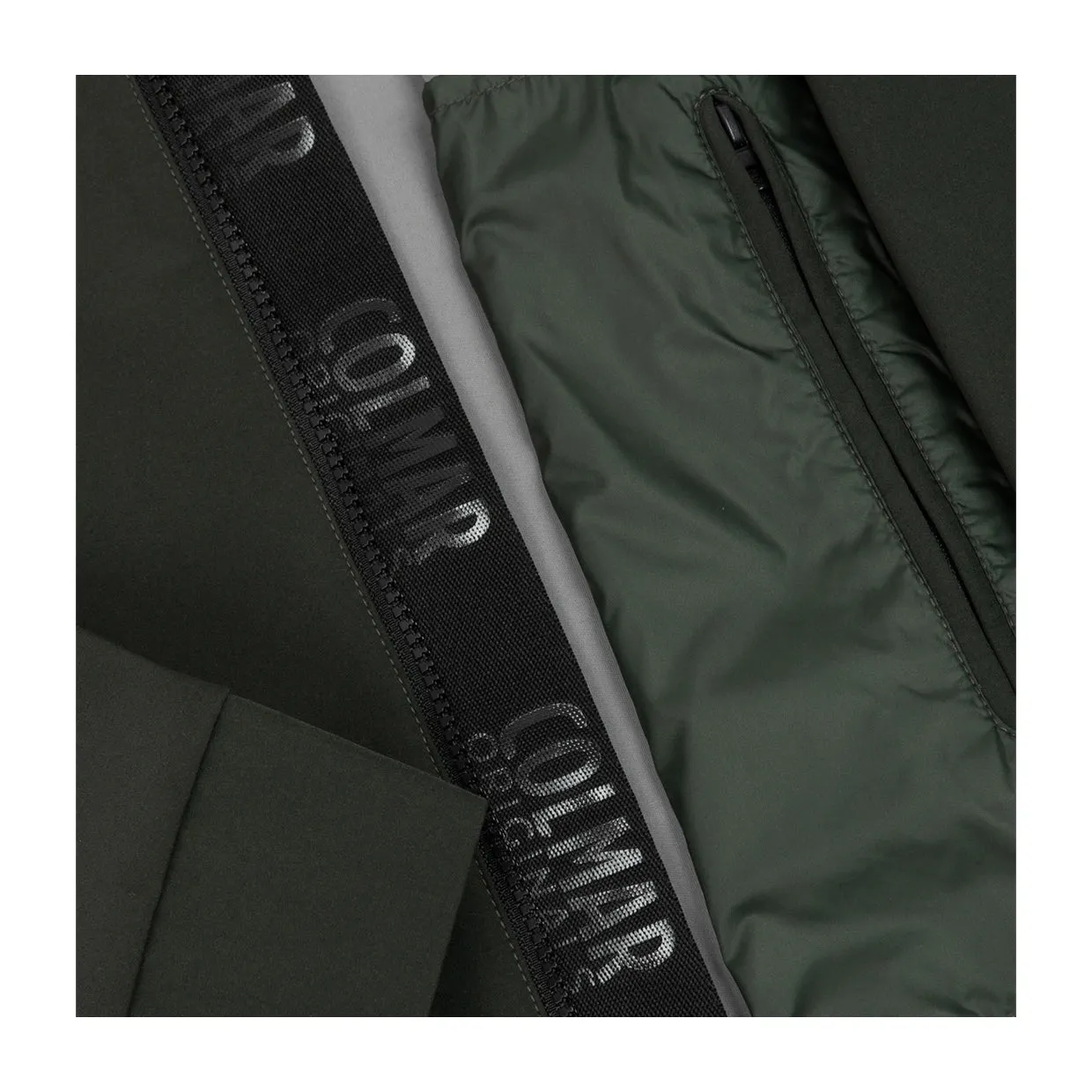 Giubbino Colmar Softshell Verde Scuro