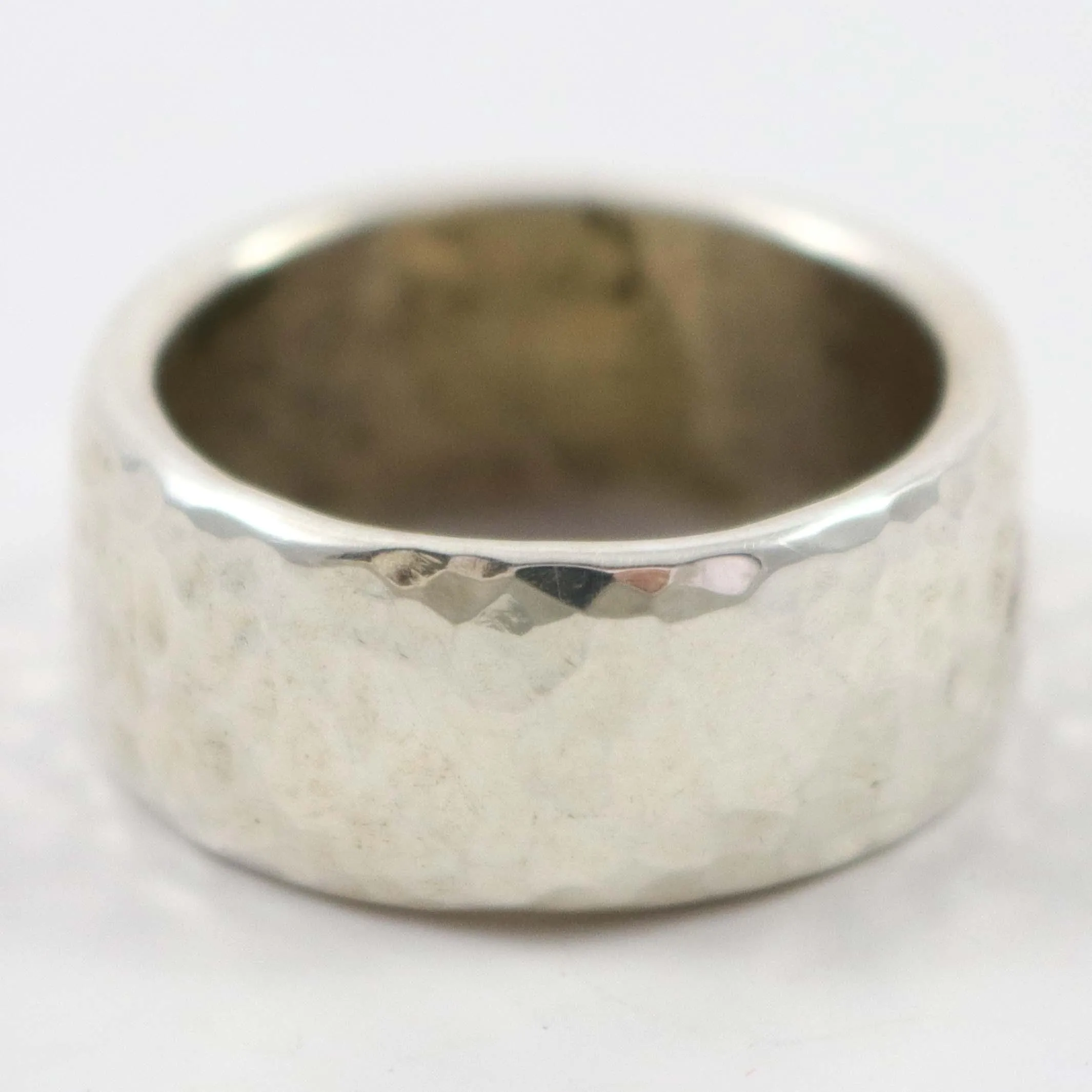 Hammered Silver Ring