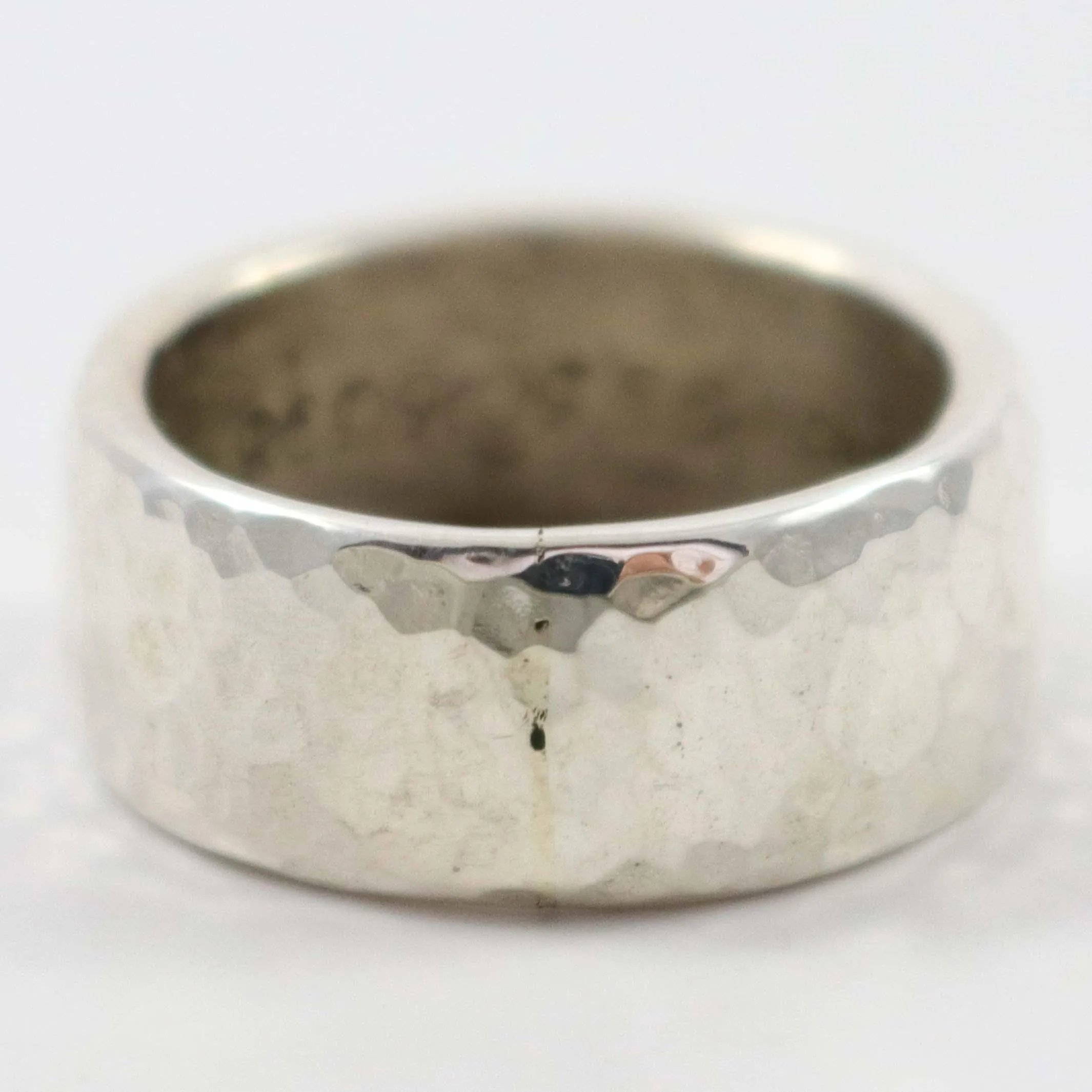 Hammered Silver Ring