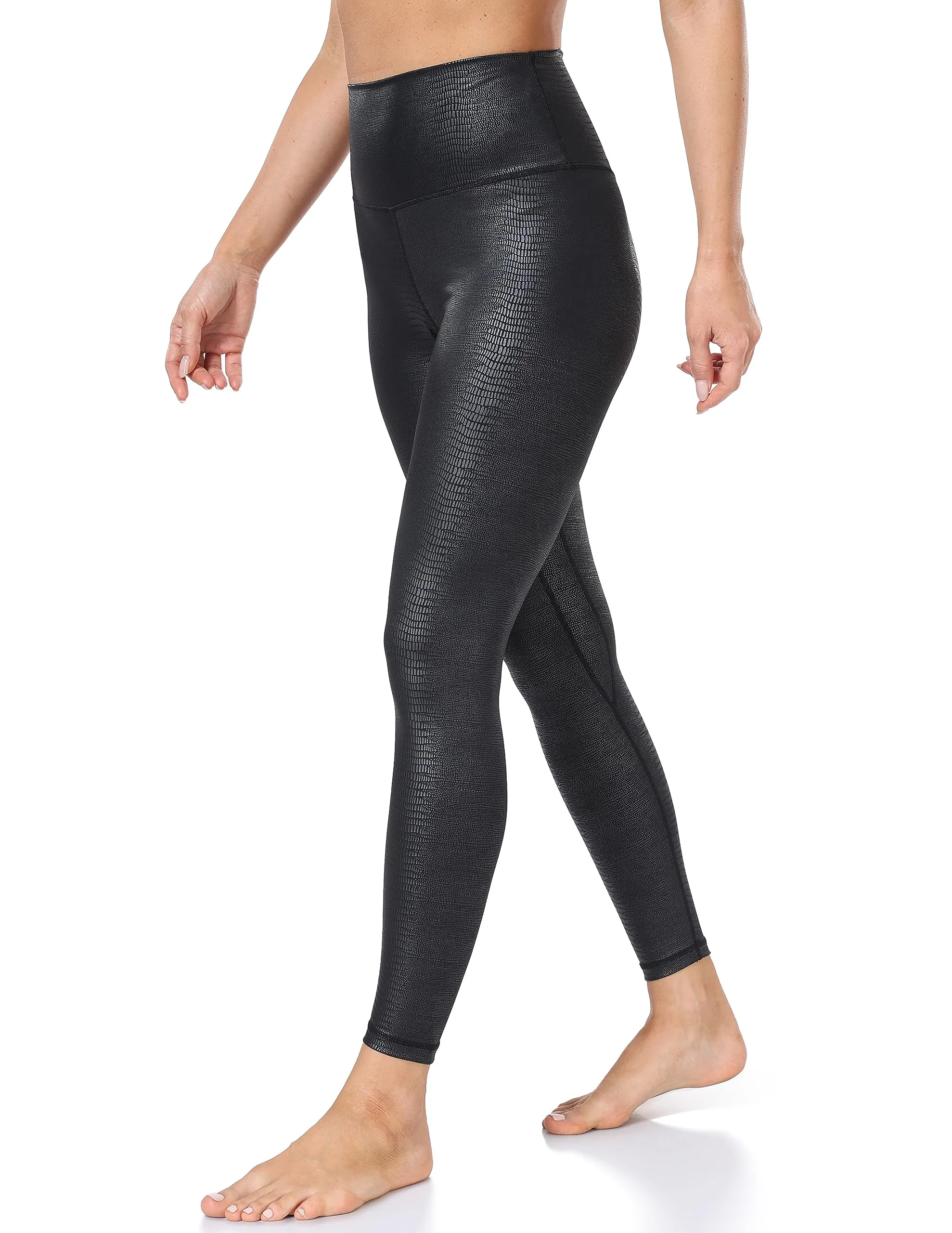 High Rise Matte Faux Leather Leggings