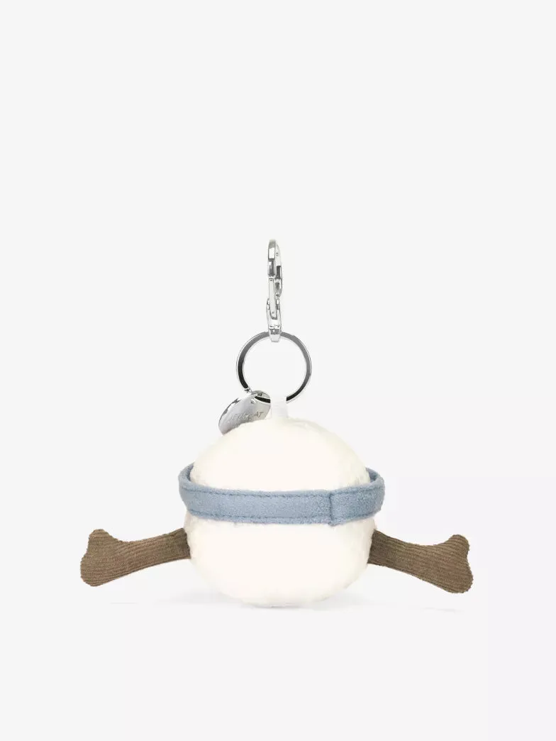 Jellycat Amuseable Sports Golf Ball woven bag charm