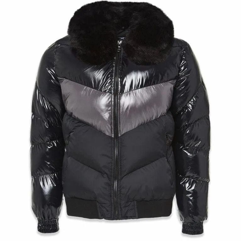 Jordan Craig Sugar Hill Puffer Jacket (Triple Black) 91587