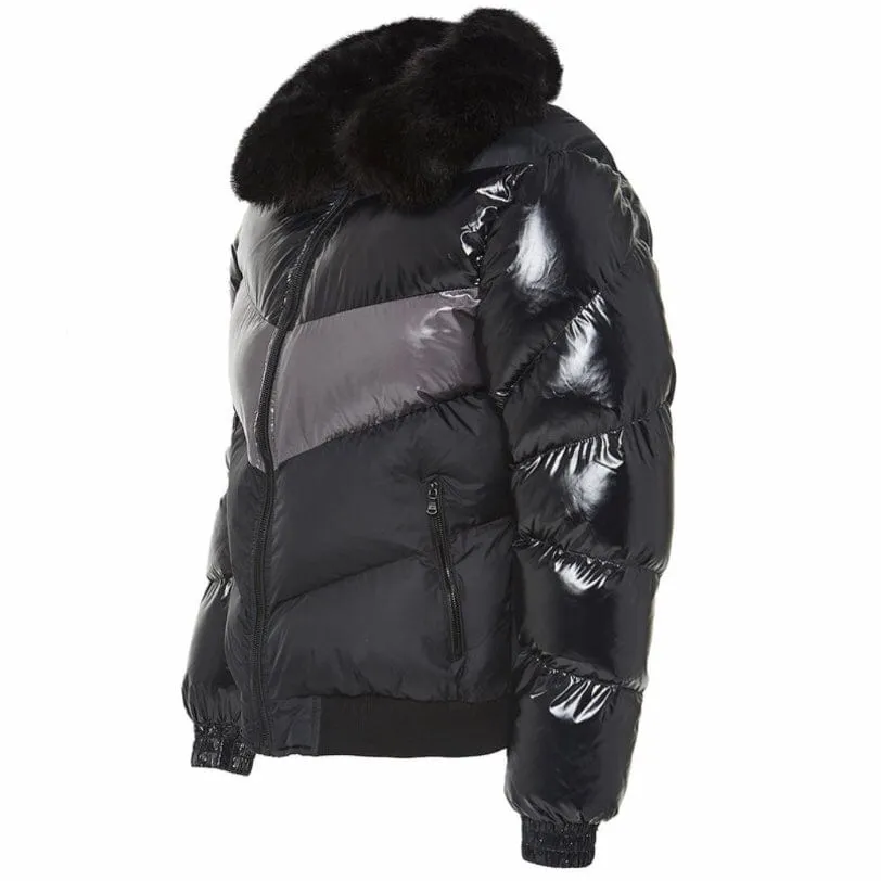 Jordan Craig Sugar Hill Puffer Jacket (Triple Black) 91587