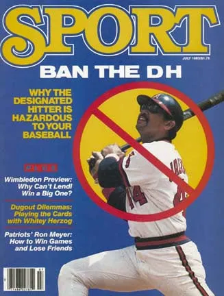 July 1983 Sport Cover (Reggie Jackson, Anaheim Angels)