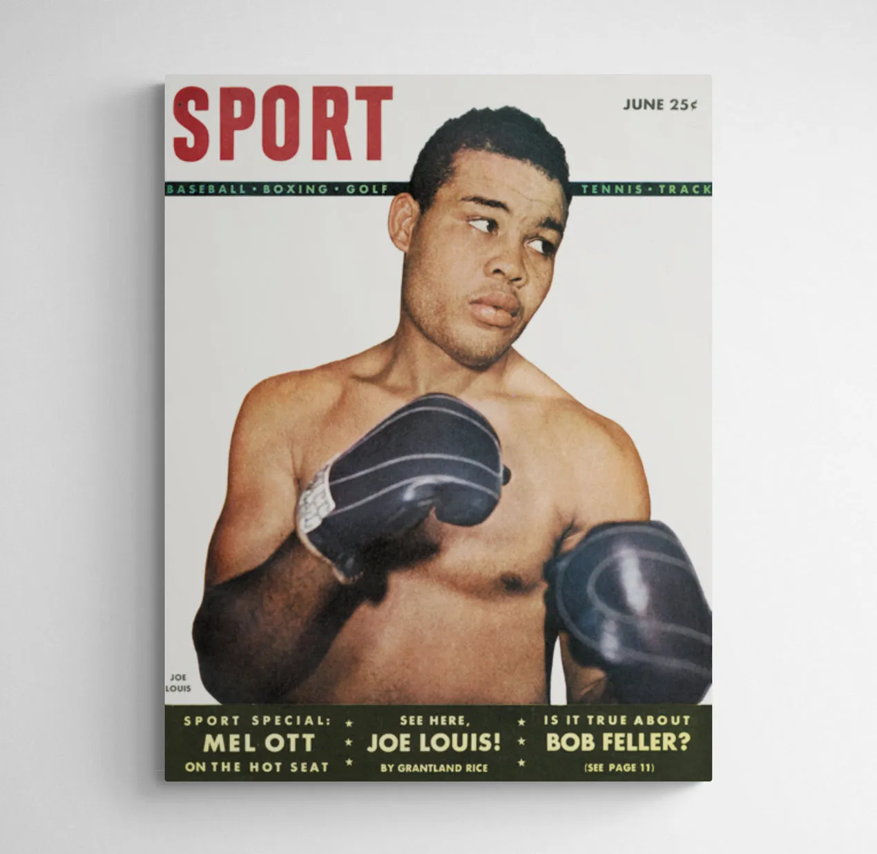 June 1948 SPORT Cover (Joe Louis, Boxing)