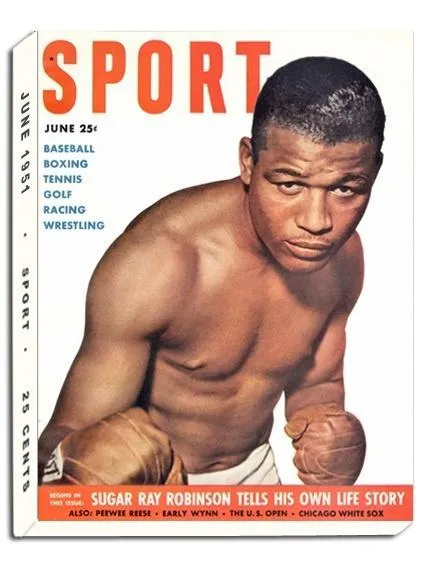 June 1951 Sport Cover (Sugar Ray Robinson)