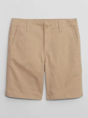 Kids Khaki Shorts with Washwell