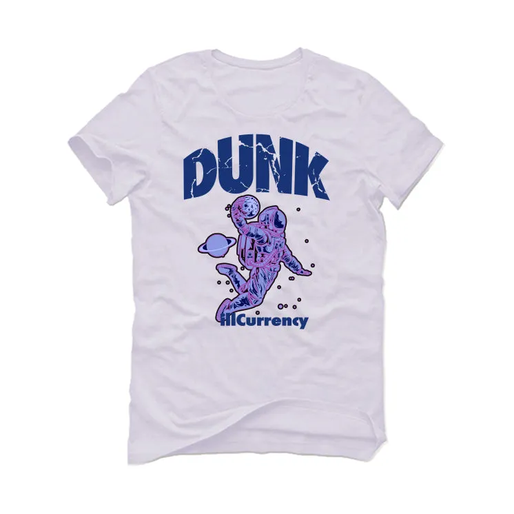 Kids Nike Dunk Low "Blueberry" White T-Shirt (DUNK FOR DUNK)