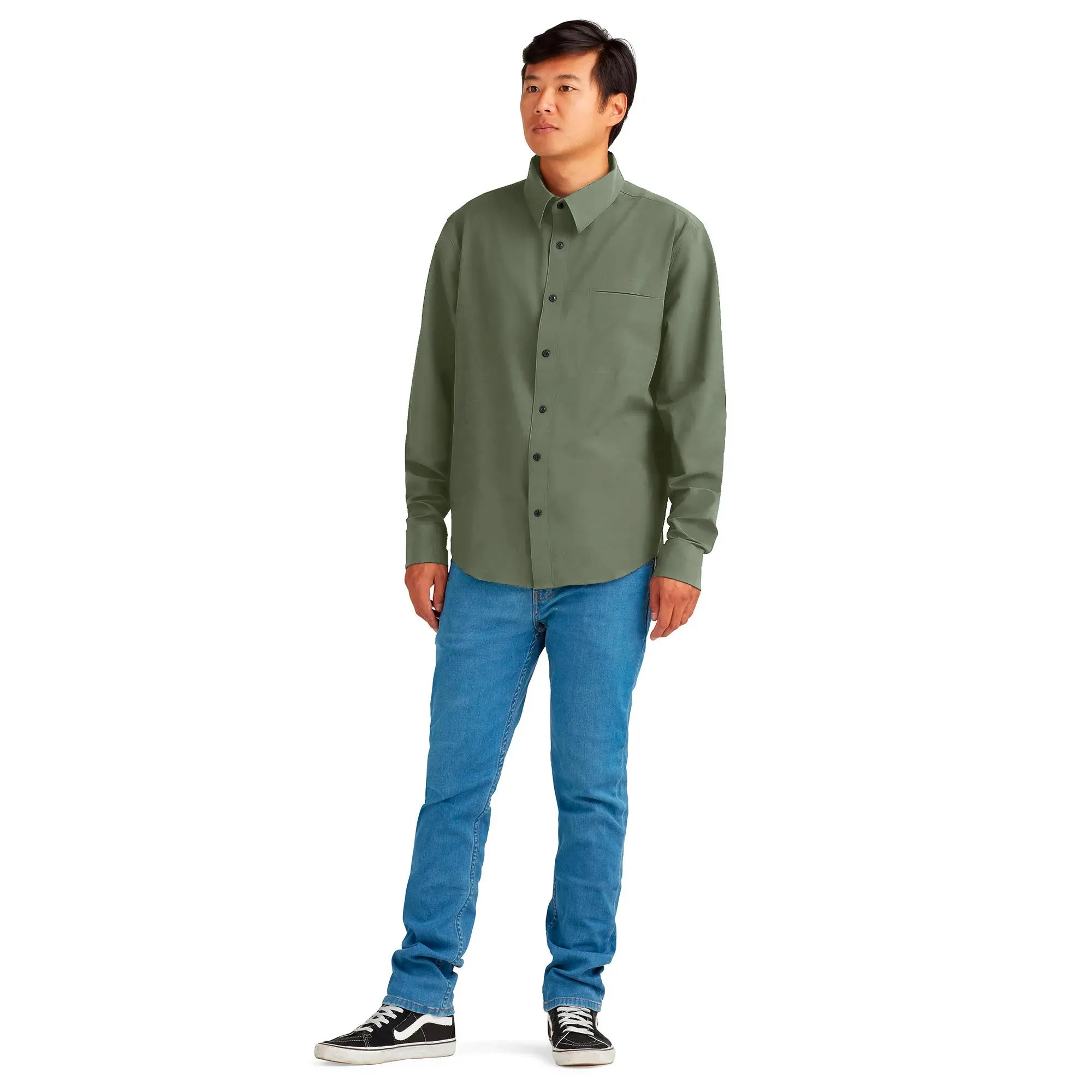 Leeward Button Down Long Sleeve Shirt - Men's