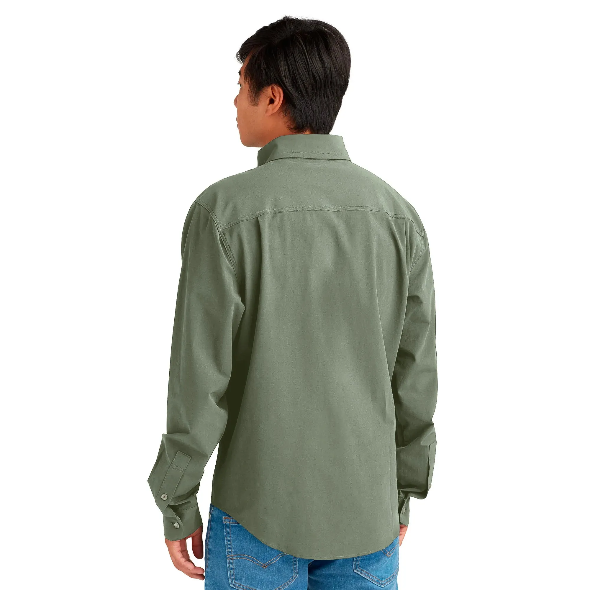 Leeward Button Down Long Sleeve Shirt - Men's