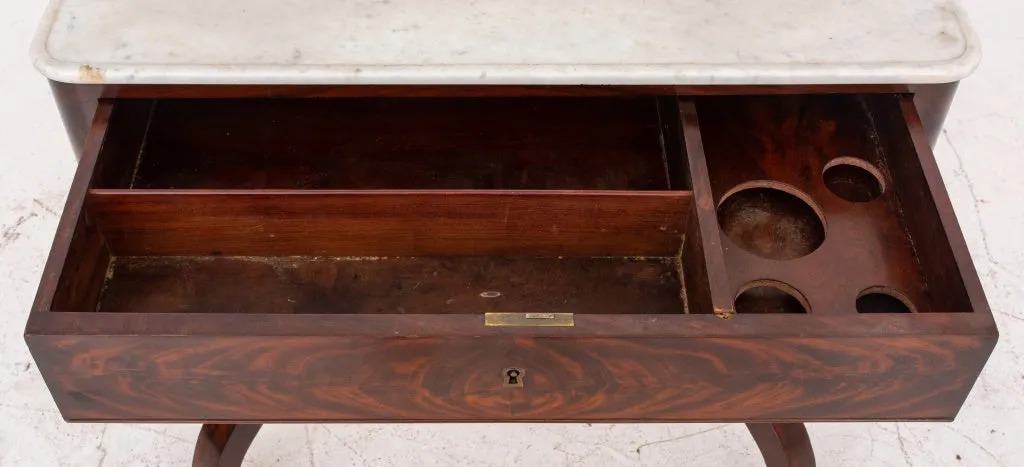 Louis Philippe Mahogany Vanity Table, ca. 1840