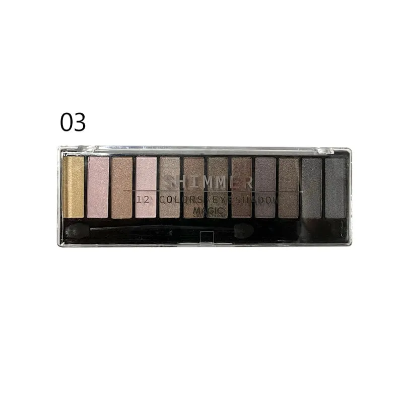 MAGIC | Shimmer 12 Colors Eyeshadow