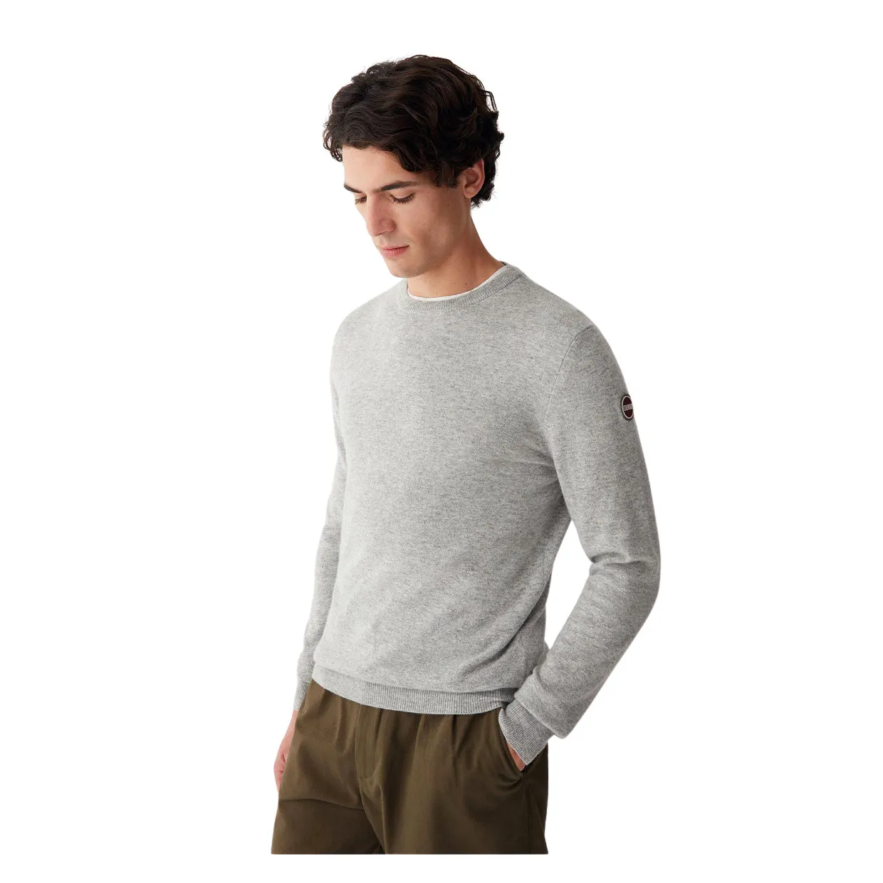 Maglione Colmar Girocollo Lana / Cachemire Grigio Melange