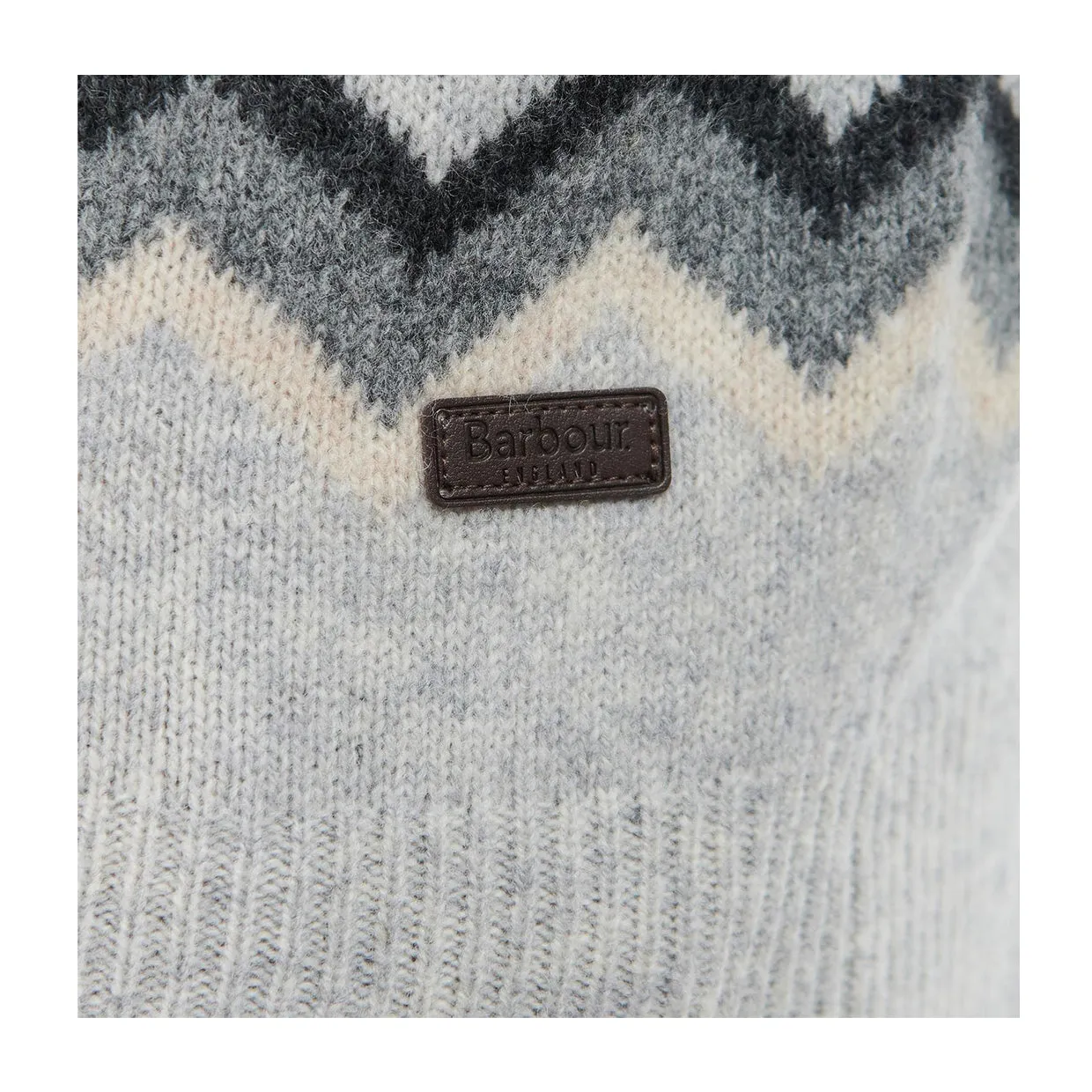 Maglione Uomo Barbour Regis Fairisle Grigio Multicolor