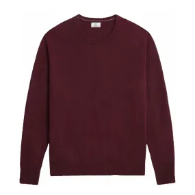 Maglione Woolrich Girocollo Super Geelong Bordeaux