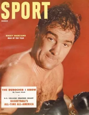 March 1955 Sport Cover (Rocky Marciano, Boxing)