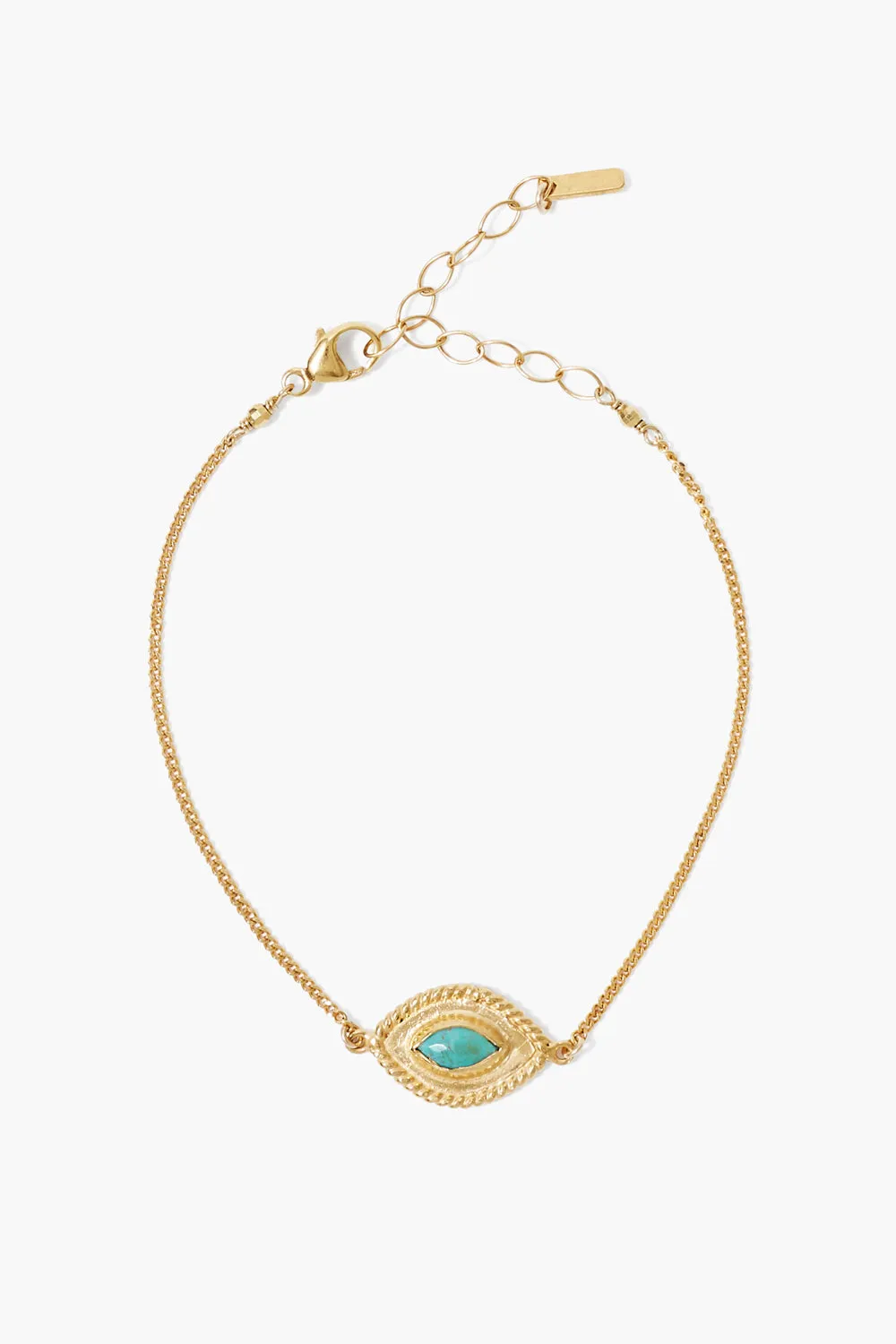 Mariya Evil Eye Bracelet Turquoise