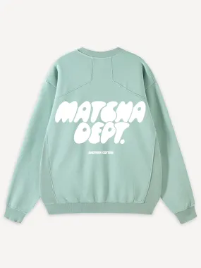 Matcha Dept Oversized Sweatshirt