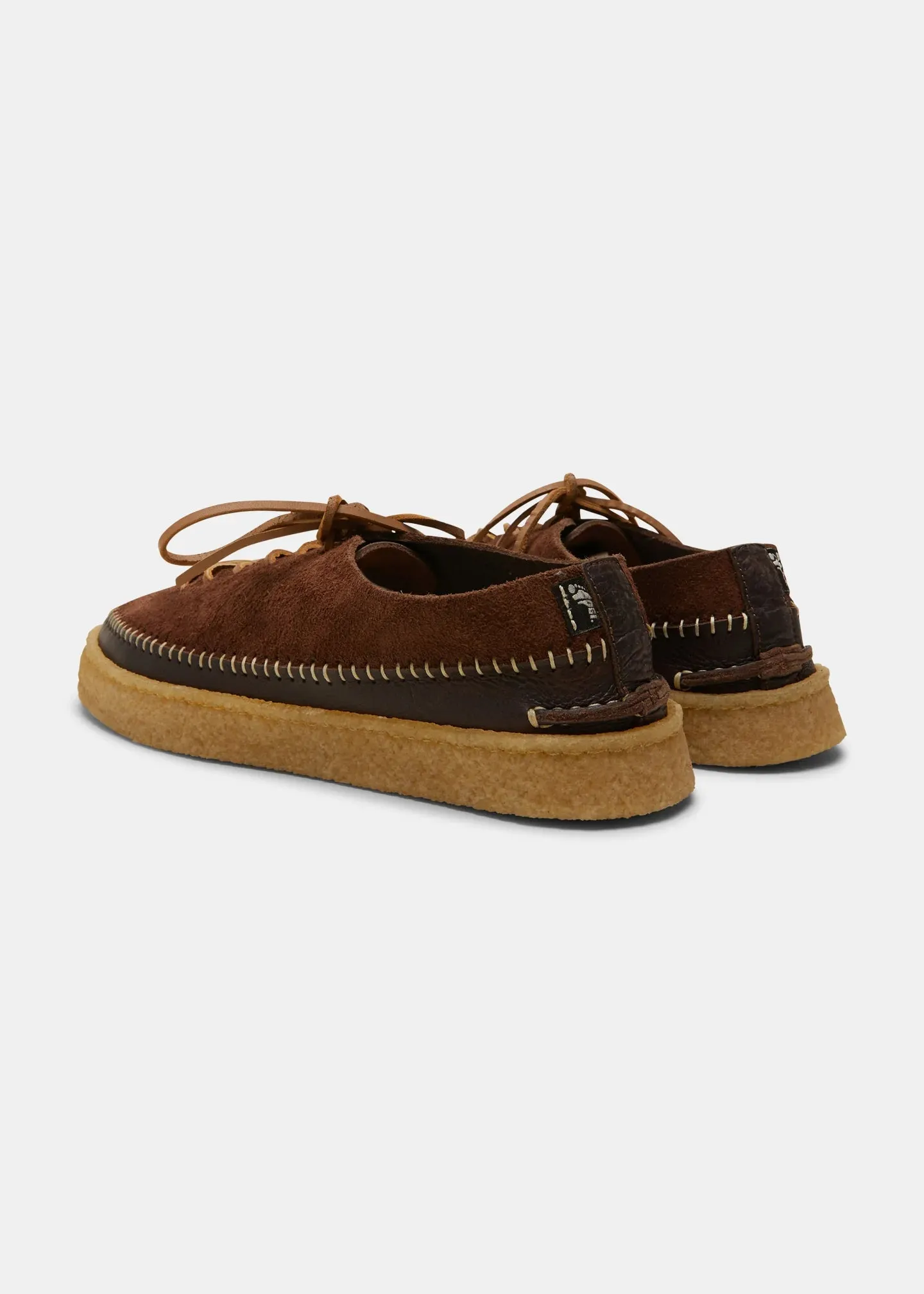 Men's Loaf Dark Brown on Crepe