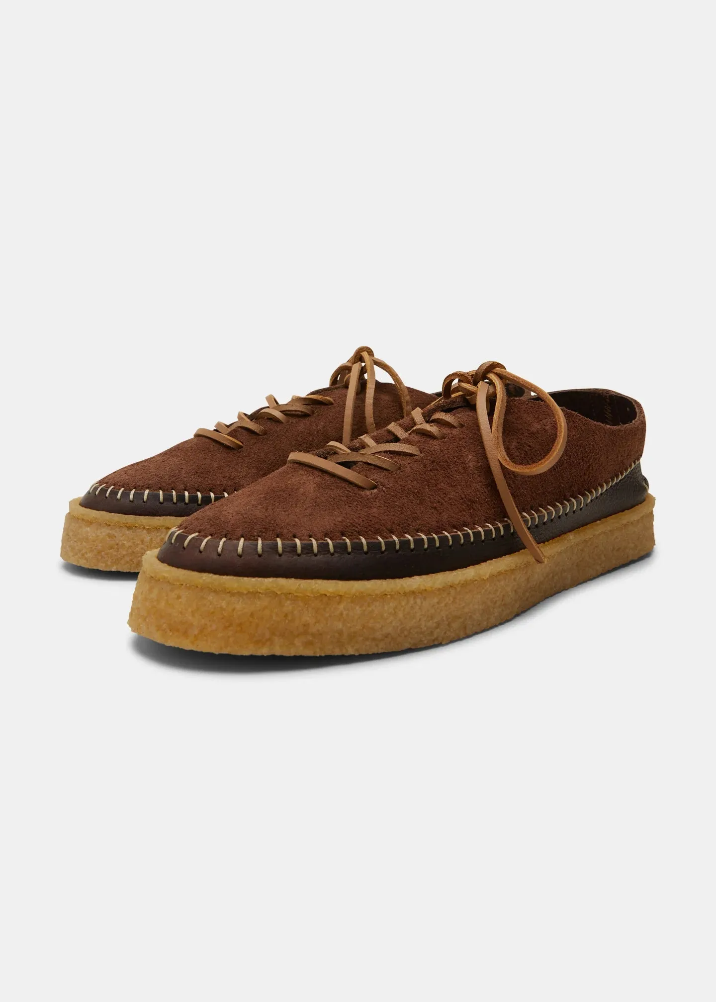 Men's Loaf Dark Brown on Crepe